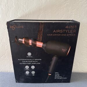 ion Luxe 4in1 Autowrap™ Airstyler Interchangeable Hair Dryer & Curler